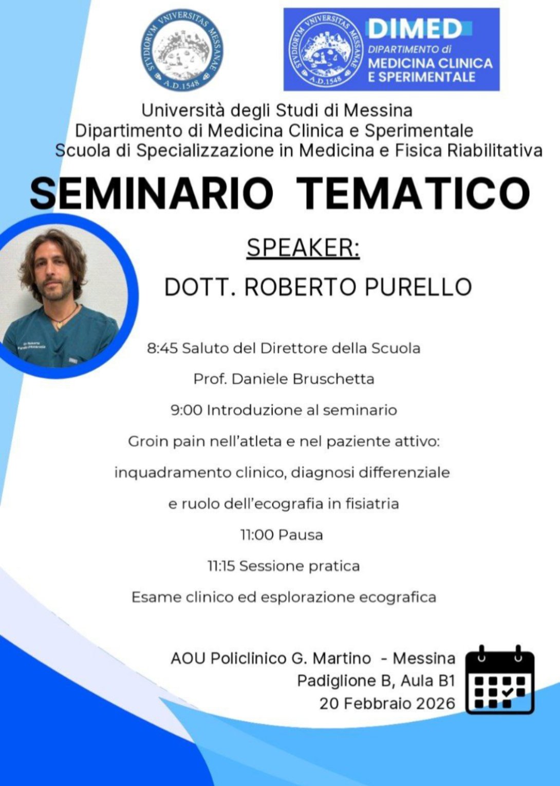 “Groin Pain nell’atleta e nel paziente attivo”